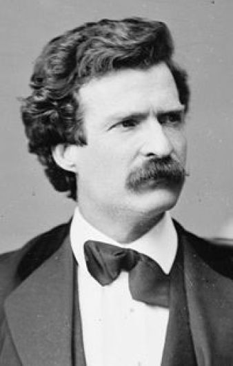 Mark Twain (November 30, 1835 – April 21, 1910)