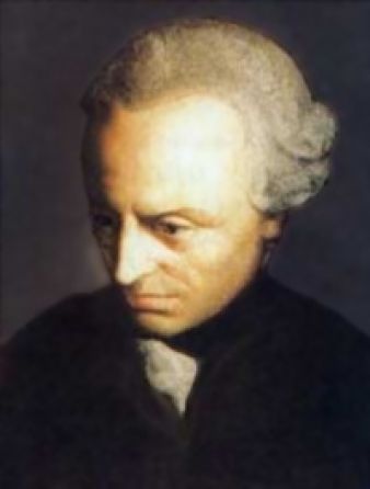 Immanuel Kant (22 April 1724 - 12 February 1804)