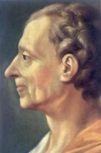 Charles-Louis de Montesquieu (January 18, 1689 in Bordeaux - February 10, 1755)
