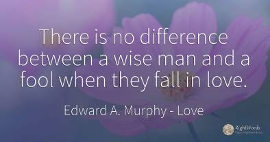There is no difference between a wise man and a fool when...