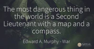 The most dangerous thing in the world is a Second...