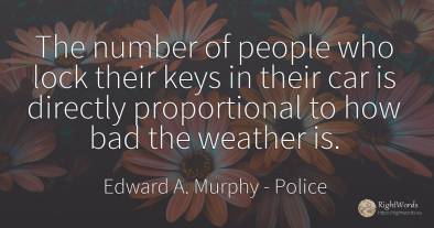 The number of people who lock their keys in their car is...