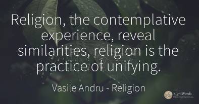 Religion, the contemplative experience, reveal...