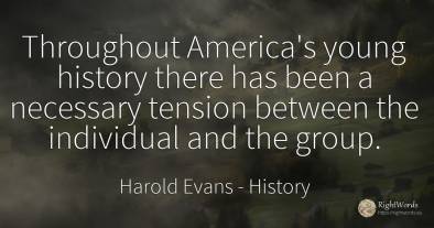 Throughout America's young history there has been a...